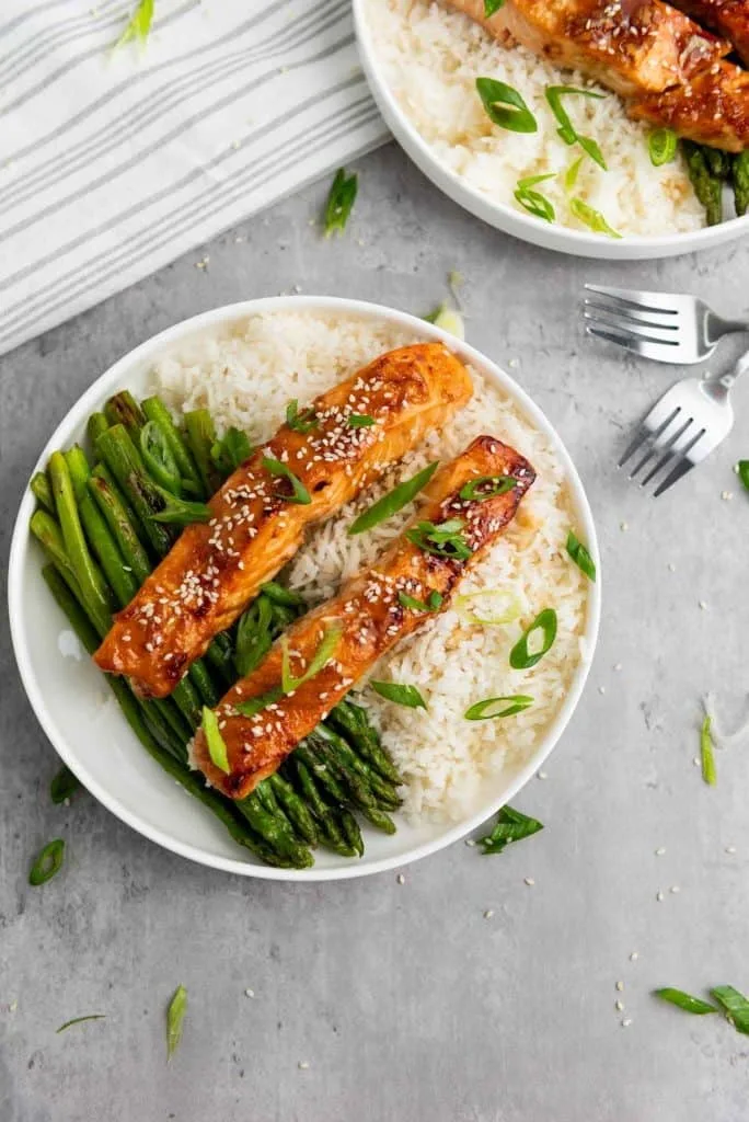 Budget-Friendly Romantic Dinner: Air Fryer Teriyaki Salmon